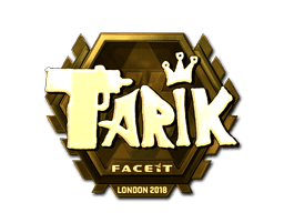 Sticker | tarik (Gold) | London 2018 (Sticker | tarik (Gold) | London 2018)