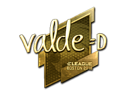 Sticker | v4lde (Gold) | Boston 2018 (Sticker | v4lde (Gold) | Boston 2018)