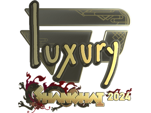 Sticker | lux (Gold) | Shanghai 2024 (Sticker | lux (Gold) | Shanghai 2024)