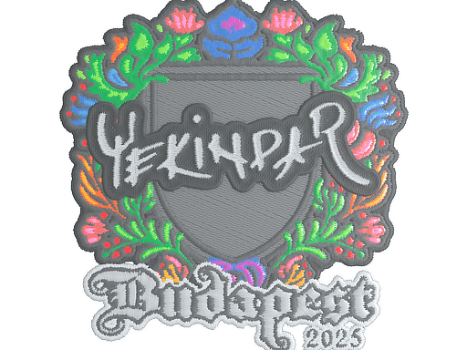 Sticker | YEKINDAR (Embroidered) | Budapest 2025 (Sticker | YEKINDAR (Embroidered) | Budapest 2025)