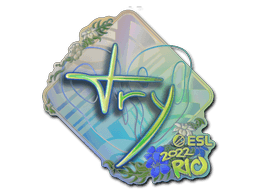 Sticker | TRY (Holo) | Rio 2022 (Sticker | TRY (Holo) | Rio 2022)