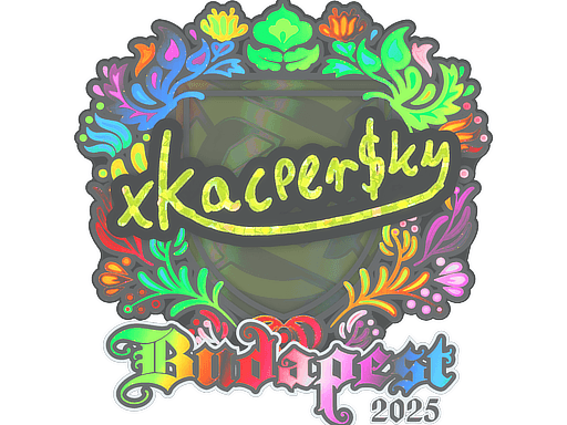 Sticker | xKacpersky (Holo) | Budapest 2025 (Sticker | xKacpersky (Holo) | Budapest 2025)