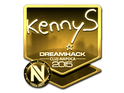 Sticker | kennyS (Gold) | Cluj-Napoca 2015 (Sticker | kennyS (Gold) | Cluj-Napoca 2015)