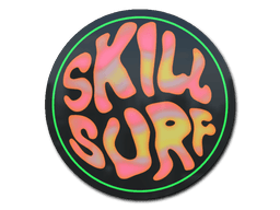 Sticker | Coral Skill Surf (Holo) (Sticker | Coral Skill Surf (Holo))