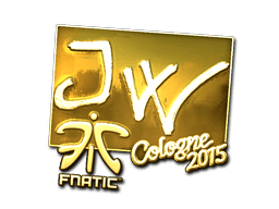 Sticker | JW (Gold) | Cologne 2015 (Sticker | JW (Gold) | Cologne 2015)