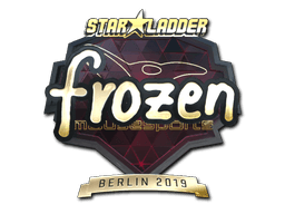 Sticker | frozen (Gold) | Berlin 2019 (Sticker | frozen (Gold) | Berlin 2019)