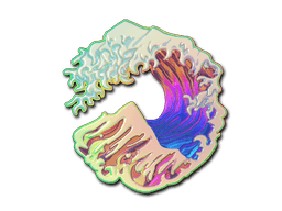 Sticker | Great Wave (Holo) (Sticker | Great Wave (Holo))