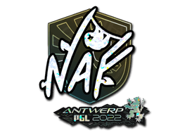 Sticker | NAF (Glitter) | Antwerp 2022 (Sticker | NAF (Glitter) | Antwerp 2022)