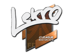 Sticker | Lekr0 | Boston 2018 (Sticker | Lekr0 | Boston 2018)