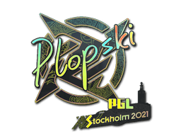 Sticker | Plopski (Holo) | Stockholm 2021 (Sticker | Plopski (Holo) | Stockholm 2021)
