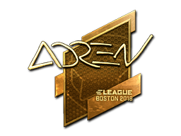Sticker | AdreN (Gold) | Boston 2018 (Sticker | AdreN (Gold) | Boston 2018)