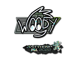 Sticker | WOOD7 (Glitter) | Antwerp 2022 (Sticker | WOOD7 (Glitter) | Antwerp 2022)