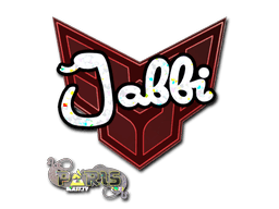 Sticker | jabbi (Glitter) | Paris 2023 (Sticker | jabbi (Glitter) | Paris 2023)