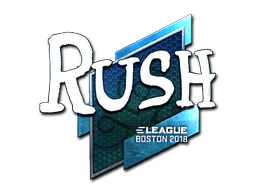 Sticker | RUSH (Foil) | Boston 2018 (Sticker | RUSH (Foil) | Boston 2018)