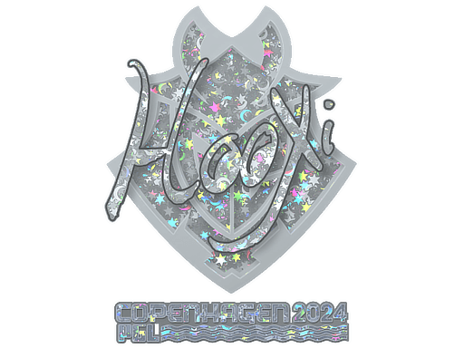 Sticker | HooXi (Glitter) | Copenhagen 2024 (Sticker | HooXi (Glitter) | Copenhagen 2024)