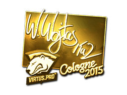 Sticker | TaZ (Gold) | Cologne 2015 (Sticker | TaZ (Gold) | Cologne 2015)