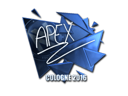 Sticker | apEX (Foil) | Cologne 2016 (Sticker | apEX (Foil) | Cologne 2016)