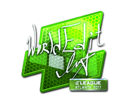 Sticker | WorldEdit (Foil) | Atlanta 2017 (Sticker | WorldEdit (Foil) | Atlanta 2017)