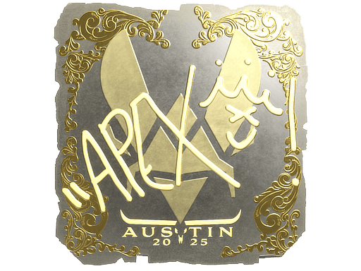Sticker | apEX (Gold) | Austin 2025 (Sticker | apEX (Gold) | Austin 2025)