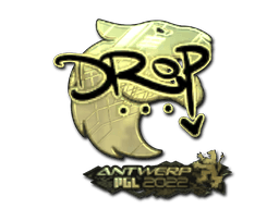 Sticker | drop (Gold) | Antwerp 2022 (Sticker | drop (Gold) | Antwerp 2022)