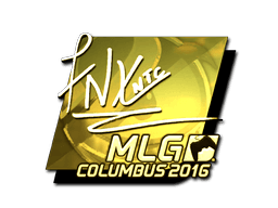 Sticker | fnx (Gold) | MLG Columbus 2016 (Sticker | fnx (Gold) | MLG Columbus 2016)