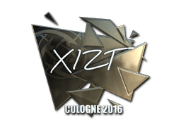 Sticker | Xizt (Foil) | Cologne 2016 (Sticker | Xizt (Foil) | Cologne 2016)