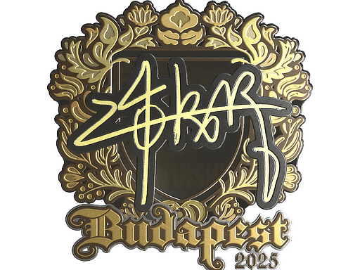 Sticker | z4KR (Gold) | Budapest 2025 (Sticker | z4KR (Gold) | Budapest 2025)