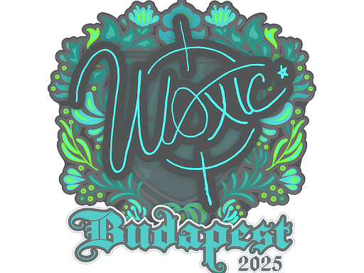 Sticker | woxic | Budapest 2025 (Sticker | woxic | Budapest 2025)