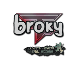 Sticker | broky | Antwerp 2022 (Sticker | broky | Antwerp 2022)
