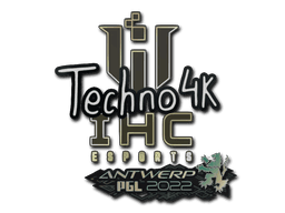Sticker | Techno4K | Antwerp 2022 (Sticker | Techno4K | Antwerp 2022)