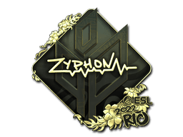 Sticker | Zyphon (Gold) | Rio 2022 (Sticker | Zyphon (Gold) | Rio 2022)