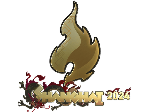 Sticker | Passion UA (Gold) | Shanghai 2024 (Sticker | Passion UA (Gold) | Shanghai 2024)