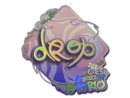 Sticker | drop (Holo) | Rio 2022 (Sticker | drop (Holo) | Rio 2022)