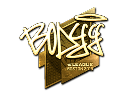 Sticker | bodyy (Gold) | Boston 2018 (Sticker | bodyy (Gold) | Boston 2018)