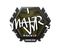 Sticker | MAJ3R | London 2018 (Sticker | MAJ3R | London 2018)