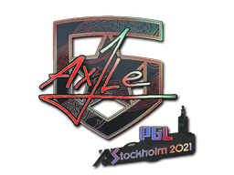 Sticker | Ax1Le (Holo) | Stockholm 2021 (Sticker | Ax1Le (Holo) | Stockholm 2021)