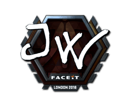 Sticker | JW (Foil) | London 2018 (Sticker | JW (Foil) | London 2018)