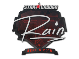 Sticker | rain | Berlin 2019 (Sticker | rain | Berlin 2019)