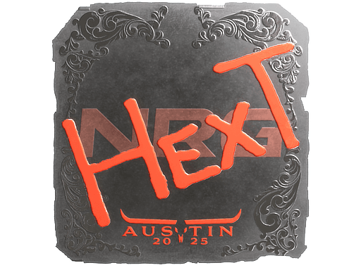 Sticker | HexT (Foil) | Austin 2025 (Sticker | HexT (Foil) | Austin 2025)