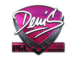 Sticker | denis (Foil) | Krakow 2017 (Sticker | denis (Foil) | Krakow 2017)