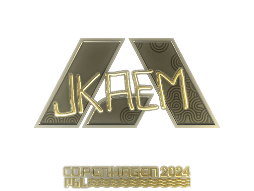 Sticker | jkaem (Gold) | Copenhagen 2024 (Sticker | jkaem (Gold) | Copenhagen 2024)