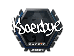 Sticker | Kjaerbye | London 2018 (Sticker | Kjaerbye | London 2018)