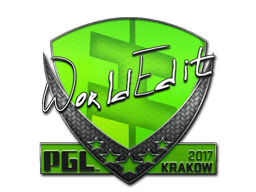 Sticker | WorldEdit | Krakow 2017 (Sticker | WorldEdit | Krakow 2017)