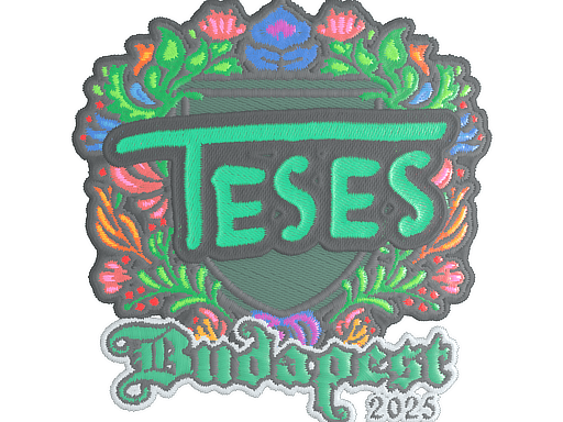 Sticker | TeSeS (Embroidered) | Budapest 2025 (Sticker | TeSeS (Embroidered) | Budapest 2025)