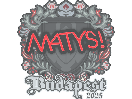 Sticker | MATYS | Budapest 2025 (Sticker | MATYS | Budapest 2025)