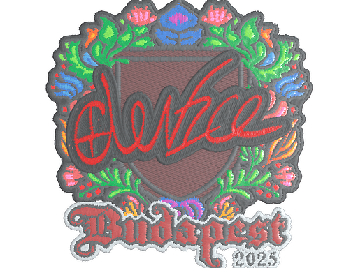 Sticker | device (Embroidered) | Budapest 2025 (Sticker | device (Embroidered) | Budapest 2025)