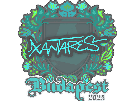 Sticker | XANTARES | Budapest 2025 (Sticker | XANTARES | Budapest 2025)