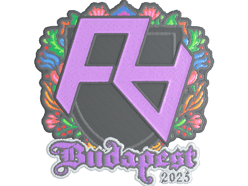 Sticker | Rare Atom (Embroidered) | Budapest 2025 (Sticker | Rare Atom (Embroidered) | Budapest 2025)