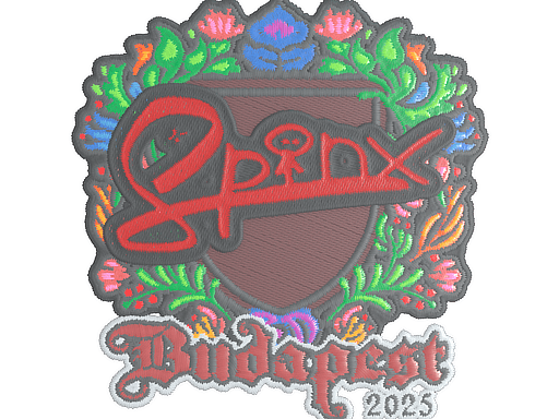 Sticker | Spinx (Embroidered) | Budapest 2025 (Sticker | Spinx (Embroidered) | Budapest 2025)