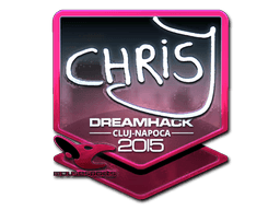 Sticker | chrisJ (Foil) | Cluj-Napoca 2015 (Sticker | chrisJ (Foil) | Cluj-Napoca 2015)